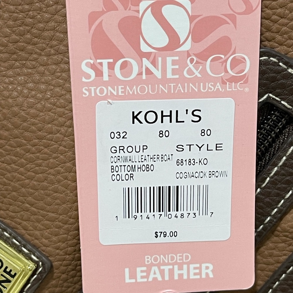 Stone & Co. Cornwall Boat Bottom Hobo Crossbody Bag - Picture 12 of 12